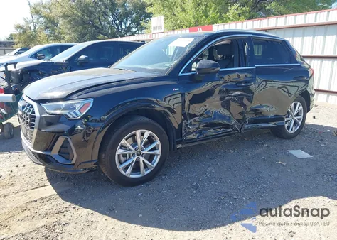 2025 Audi Q3 Premium 45 Tfsi S Line Quattro Tiptronic z USA, uszkodzony, nr VIN WA1DECF37S1017939